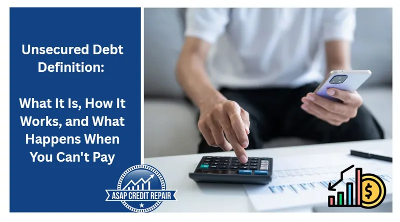 Unsecured Debt Definition: How It Works and Risks