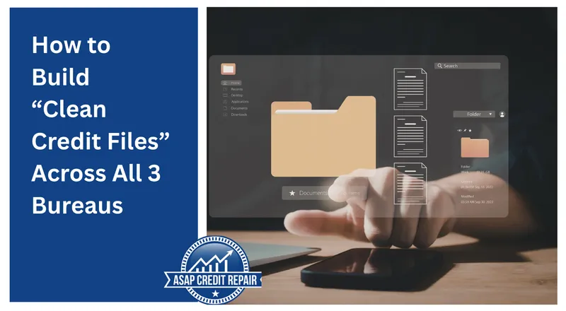 How to Build Clean Credit Files Across 3 Bureaus